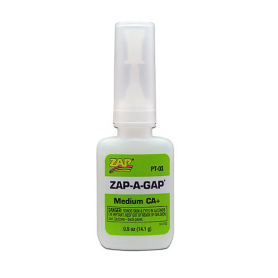 ZAP CA+ Med 1oz. (14.1g) ZAP CA+ Med 1oz. (14.1g)